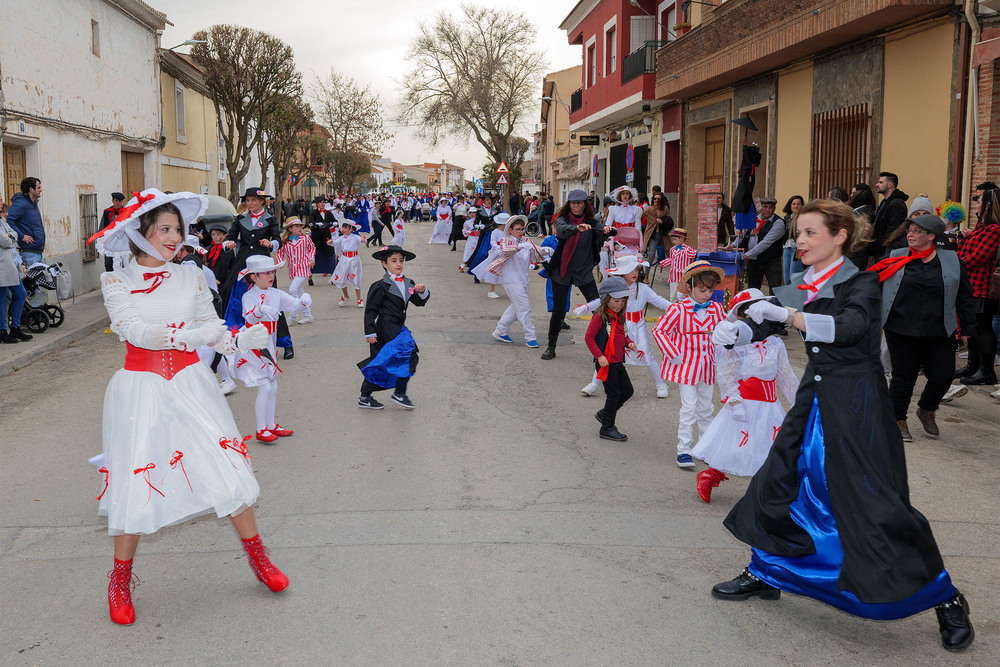 Imágenes del Gran Desfile de Comparsas Infantiles de Argamasilla de Alba.