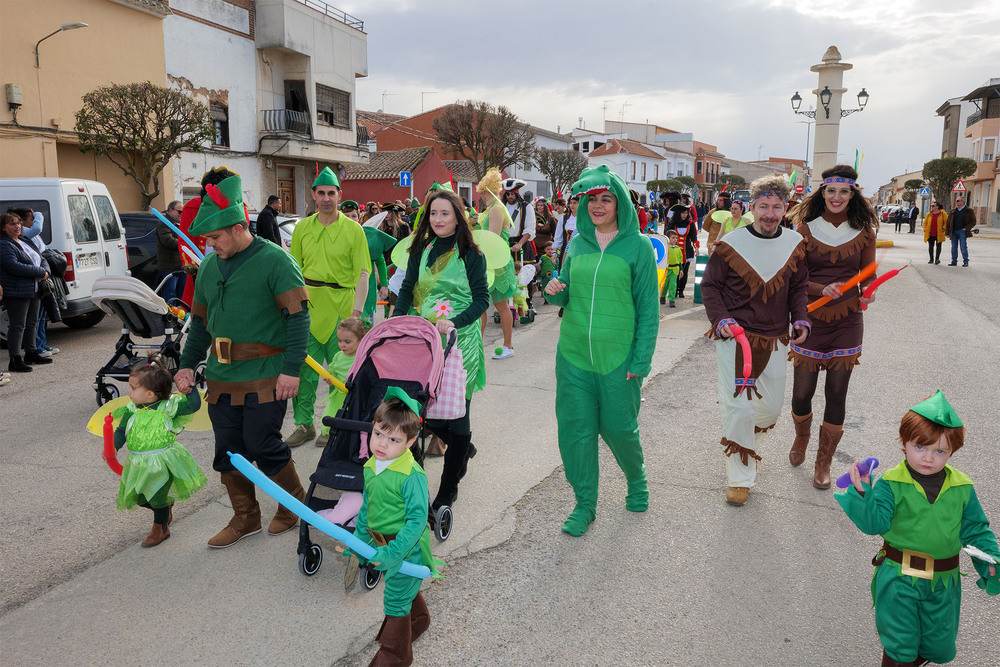 Imágenes del Gran Desfile de Comparsas Infantiles de Argamasilla de Alba.