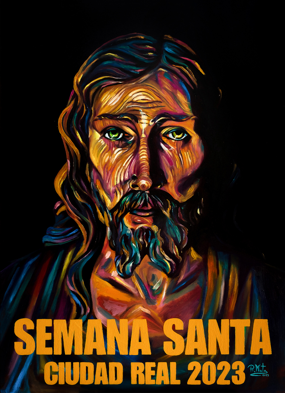 El Cristo de la Santa Cena, imagen del cartel de Ciudad Real