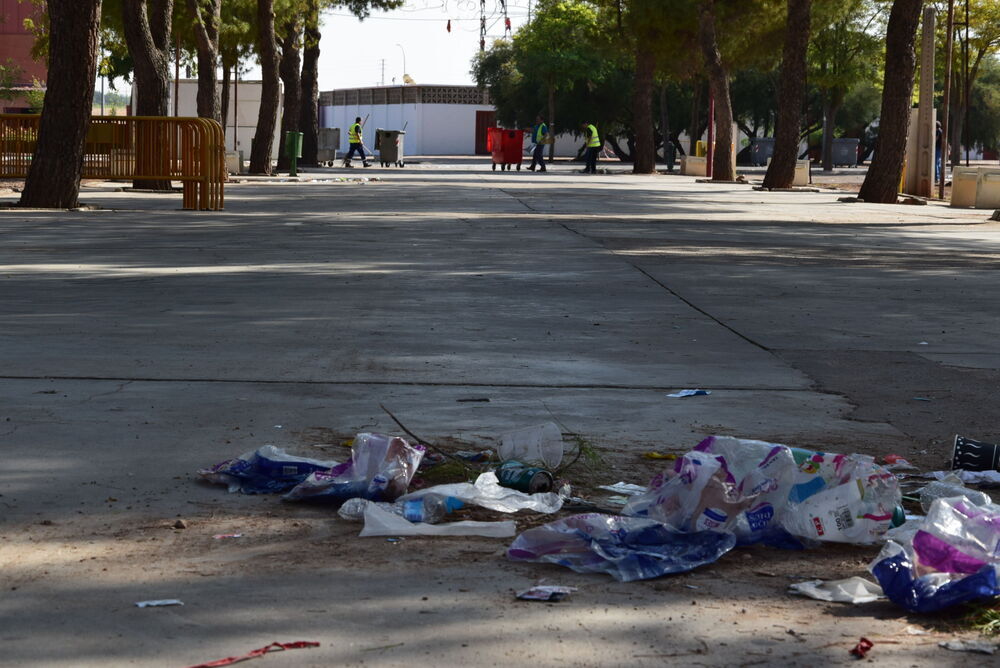 Daimiel acelera la limpieza de los espacios de la Feria 