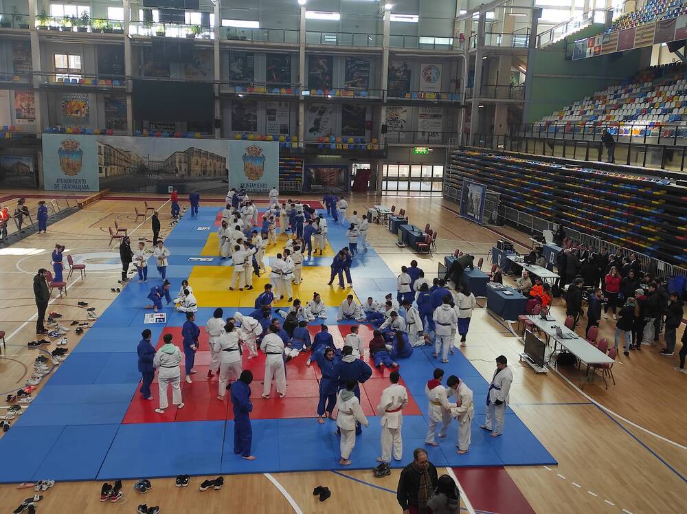 Numerosos podios en Guadalajara para los sub 15 y 18 en judo