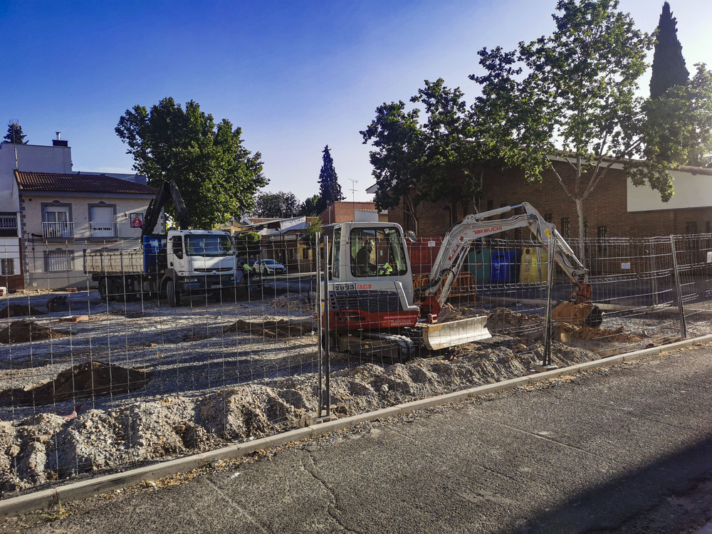 Las obras de La Pilarica se reactivan dos años después