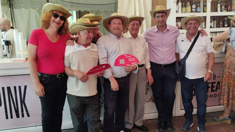 Tradicional encuentro del PSOE en la Feria de Mayo