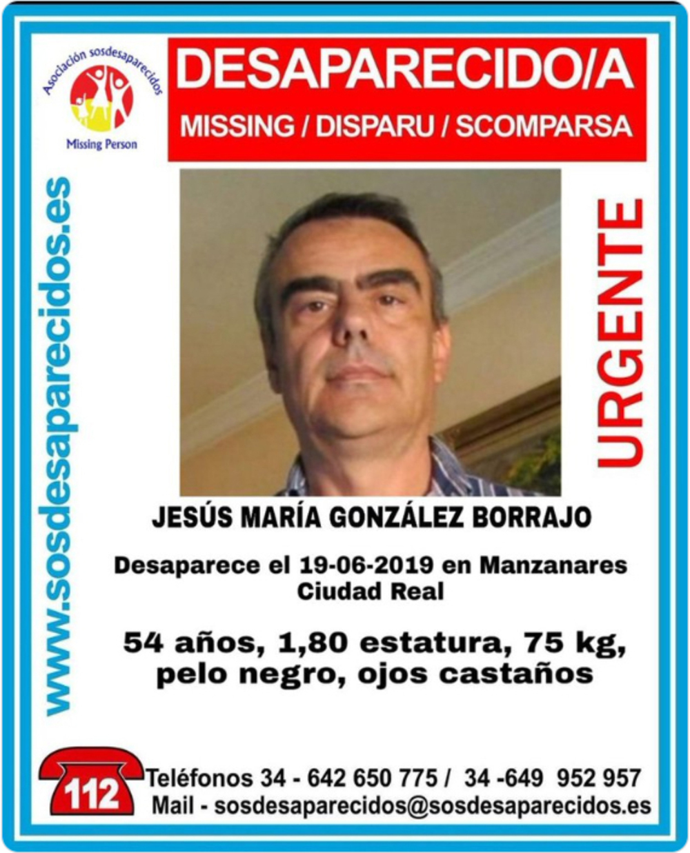 Jesús María González, desparecido en 2019, y Juan Miguel Isla, en 2022, en Manzanares