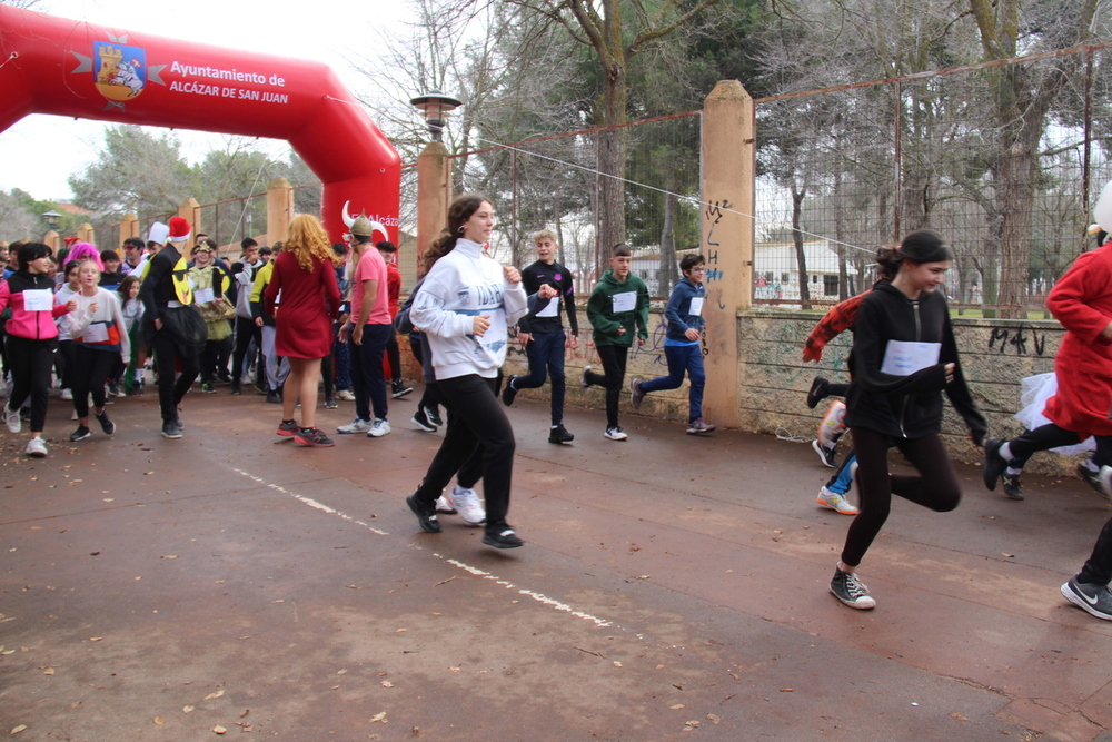 El IES María Zambrano viste de Navidad el parque Alces