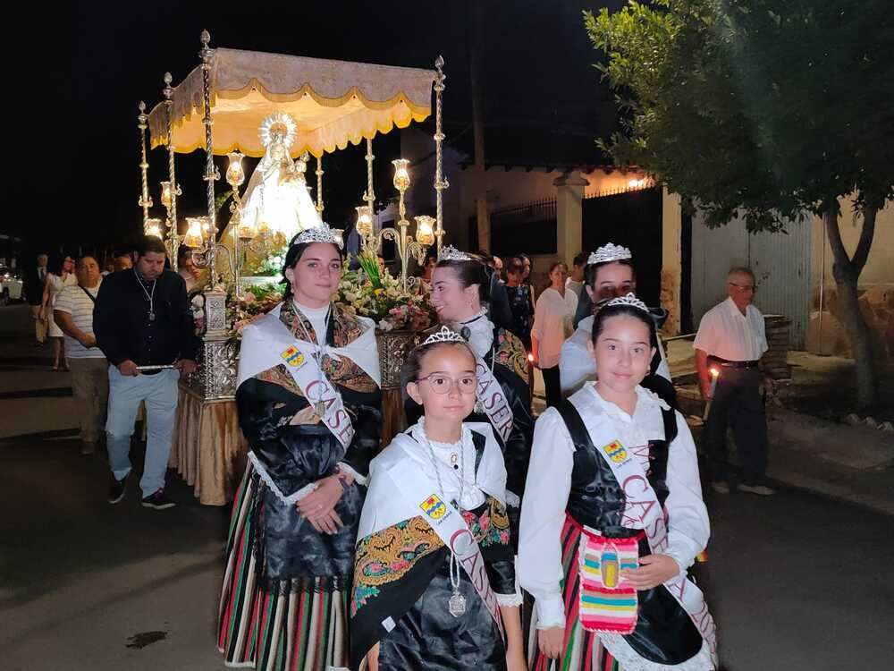 Las Casas celebra la procesión en honor a su patrona