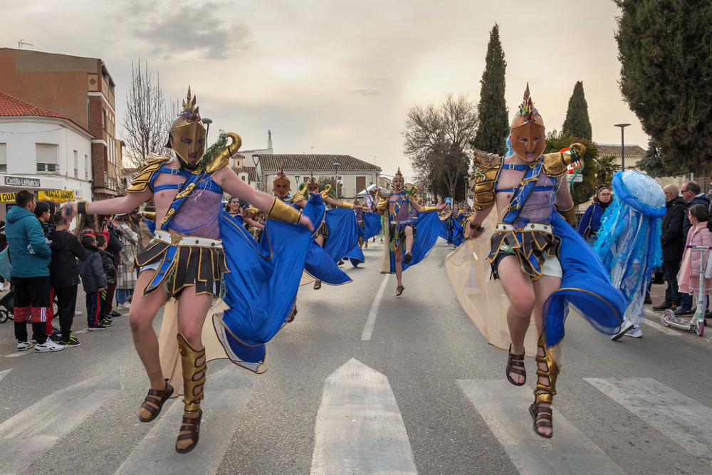 Argamasilla de Alba se llena de color en Carnaval