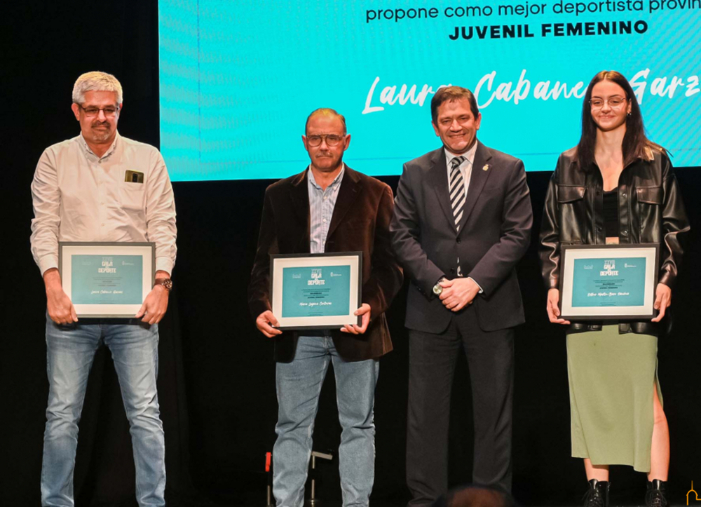 Nominados en categoría juvenil femenina.