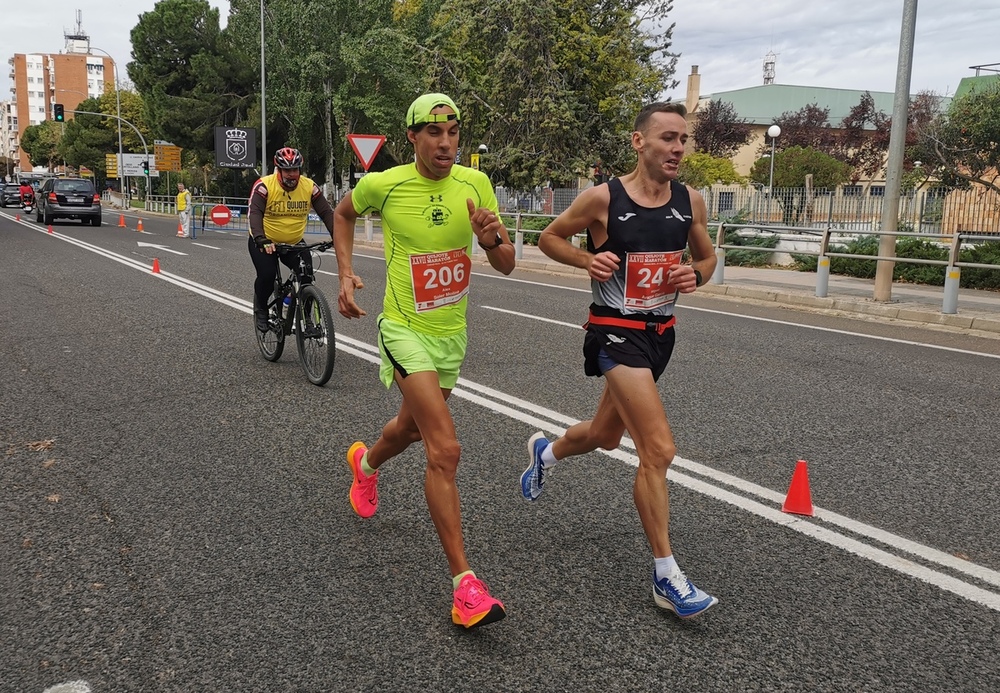 Félix Pont y Laura Galiano, ganadores del Quijote Maratón