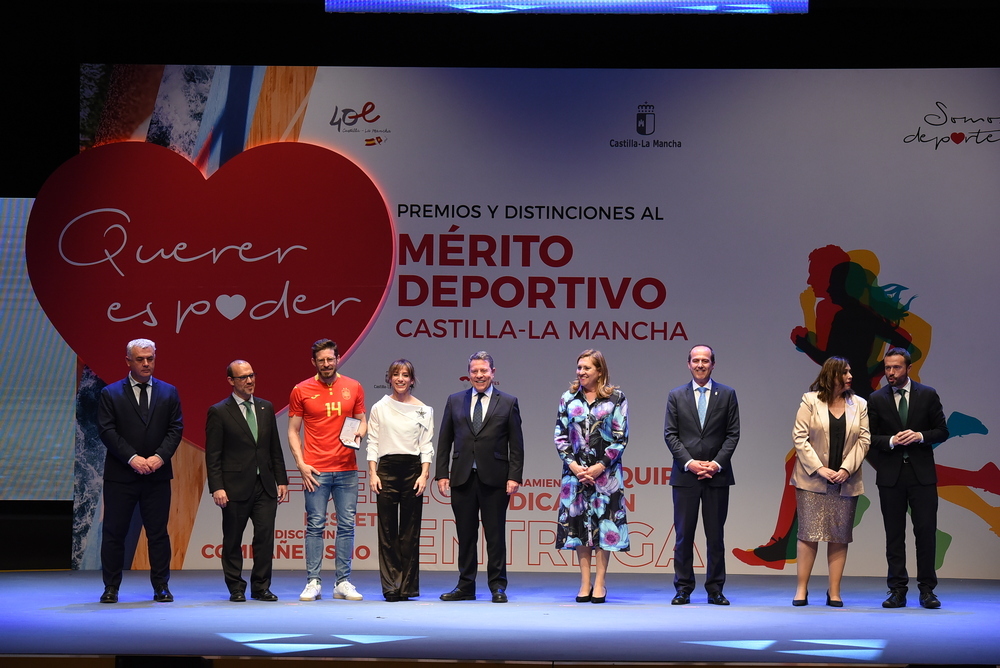 Castilla-La Mancha homenajea a sus mejores deportistas
