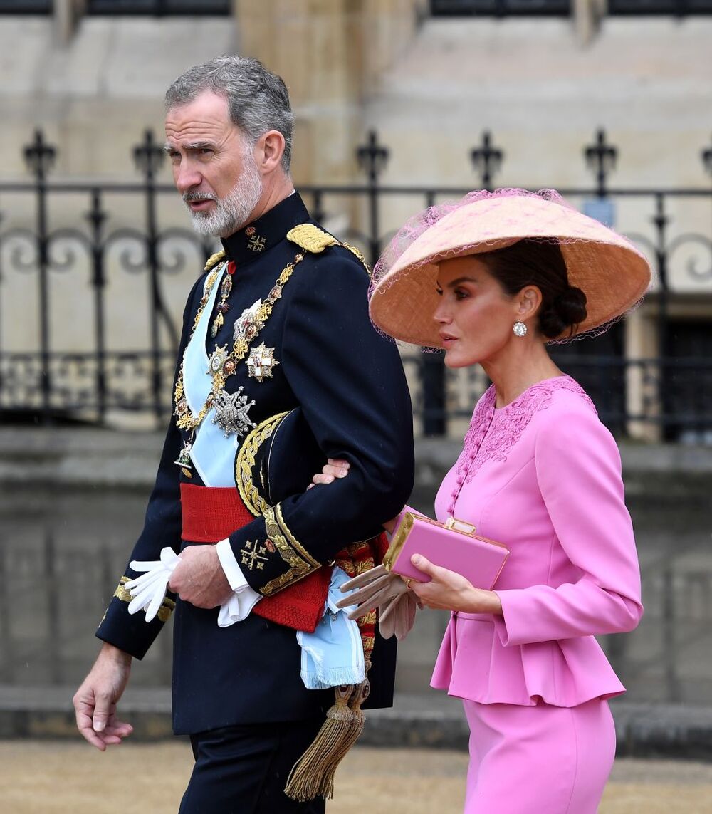 El Rey Felipe VI y la Reina Letizia de España.