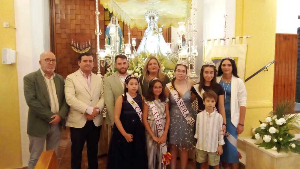 Aurora Galisteo y Ricardo Chamorro participaron en la misa de Las Casas.