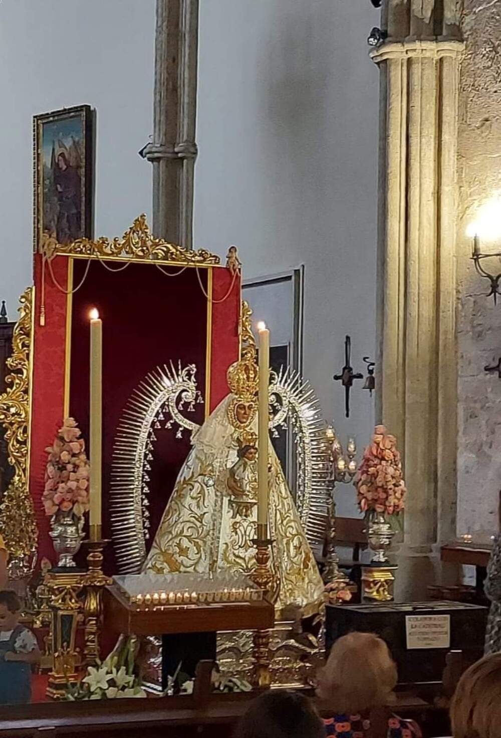 La Virgen del Prado, más cerca que nunca con sus fieles