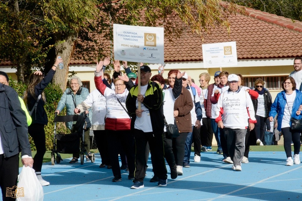 700 participantes, en las Olimpiadas de Mayores