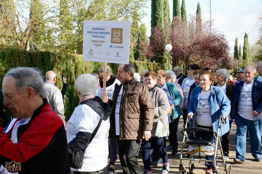 700 participantes, en las Olimpiadas de Mayores