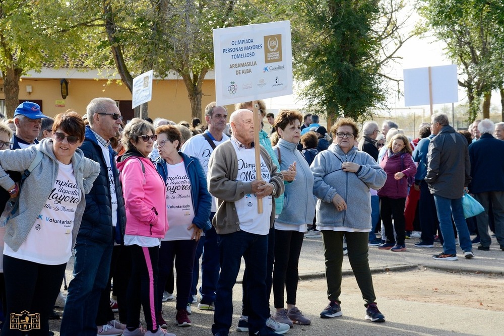 700 participantes, en las Olimpiadas de Mayores