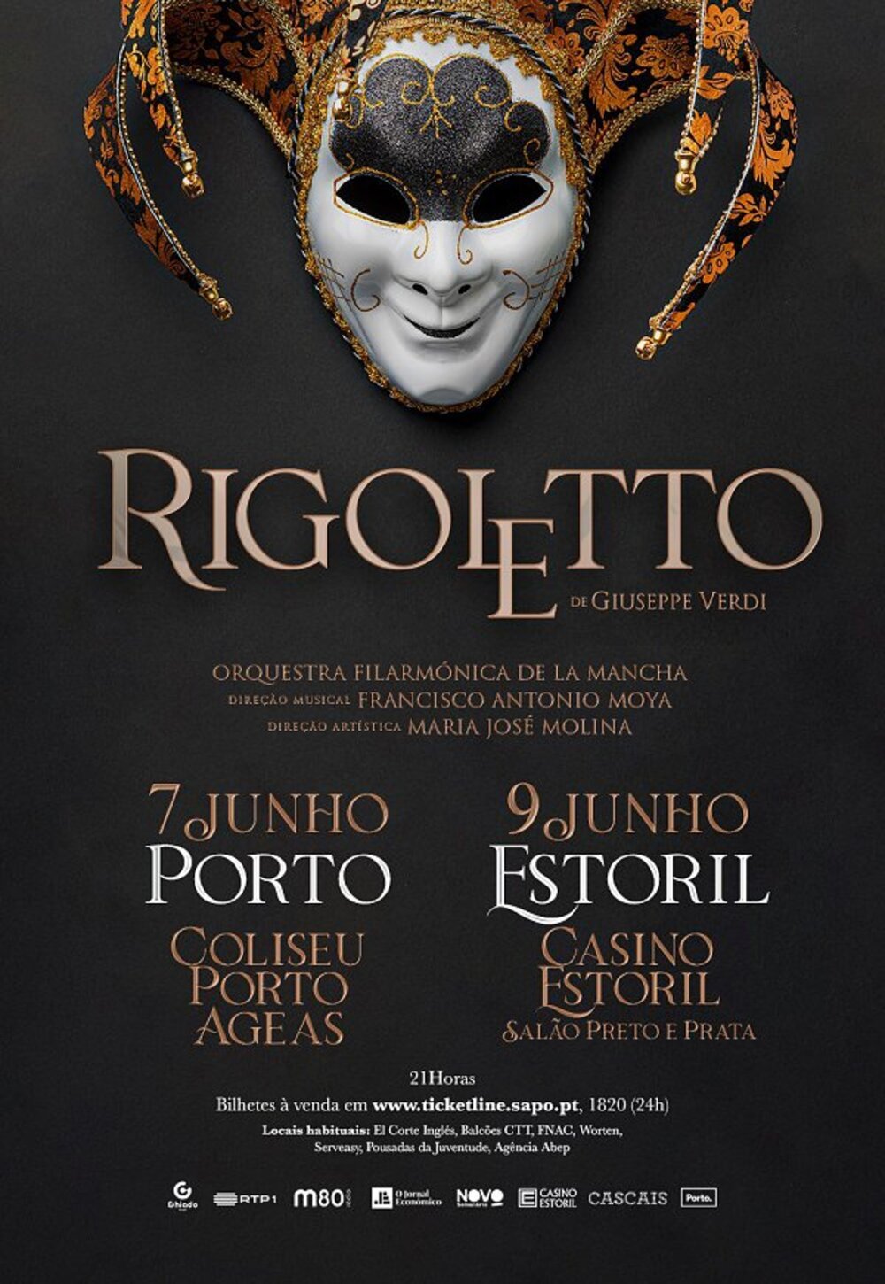 Ofman actuará durante tres días en Portugal con 'Rigoletto'