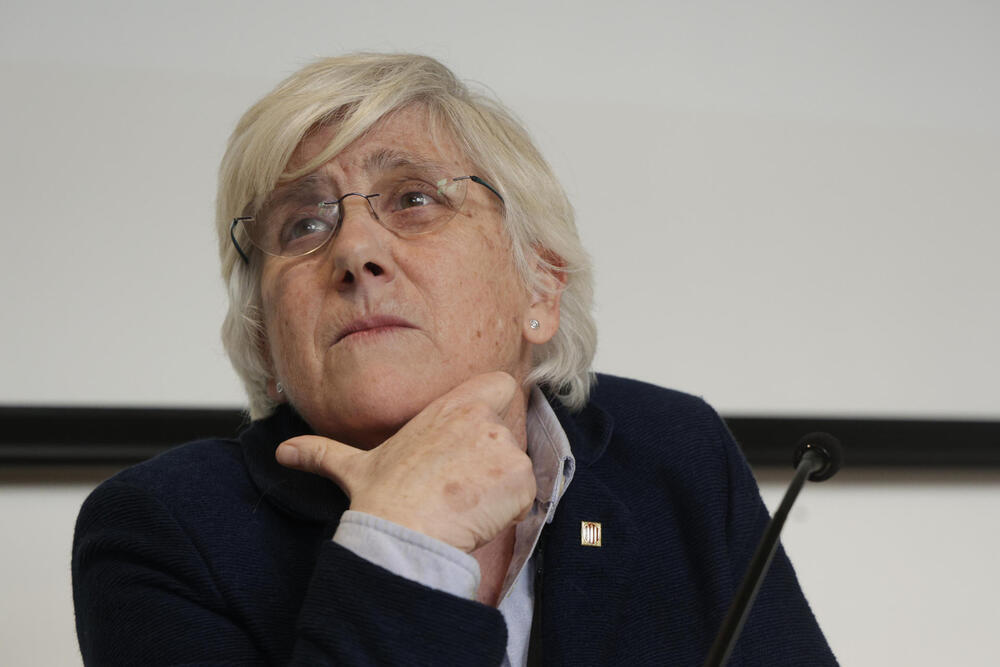 Imagen de archivo de la eurodiputada de JxCat Clara Ponsatí.