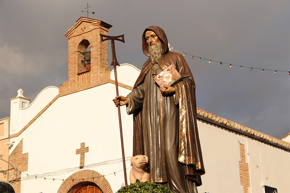 Un san Antón solidario en Almodóvar del Campo