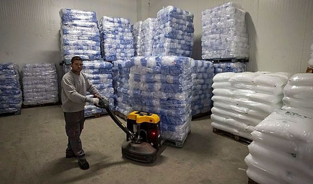 Una fábrica de hielo en el corazón de La Mancha 