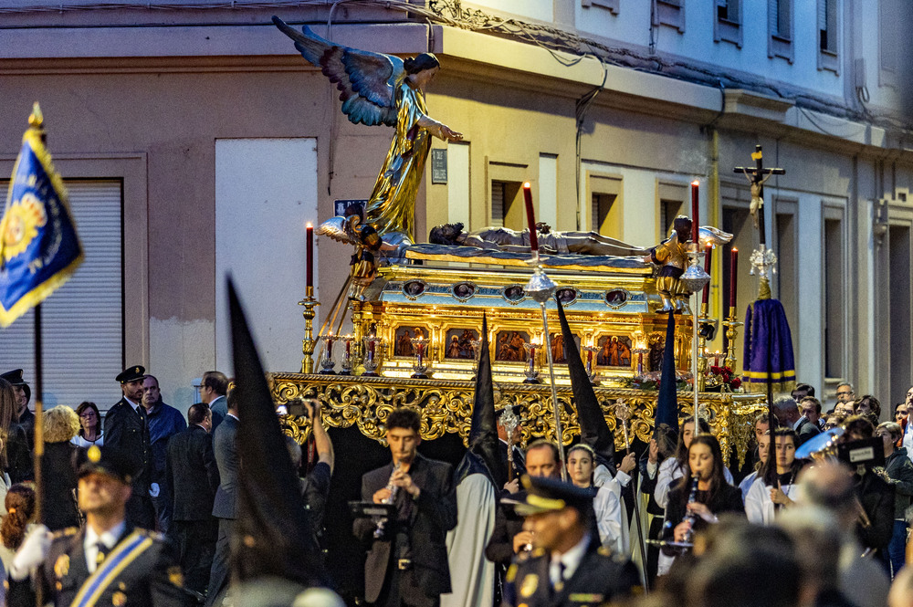 Semana Santa en ciudad real, procesión del Santo Entierro en Ciudad Real, procesión del viernes por la tarde noche