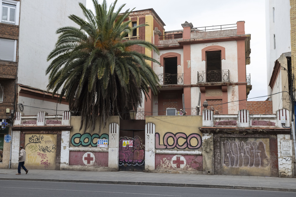 Arranca la obra para recuperar el palacete de la Cruz Roja