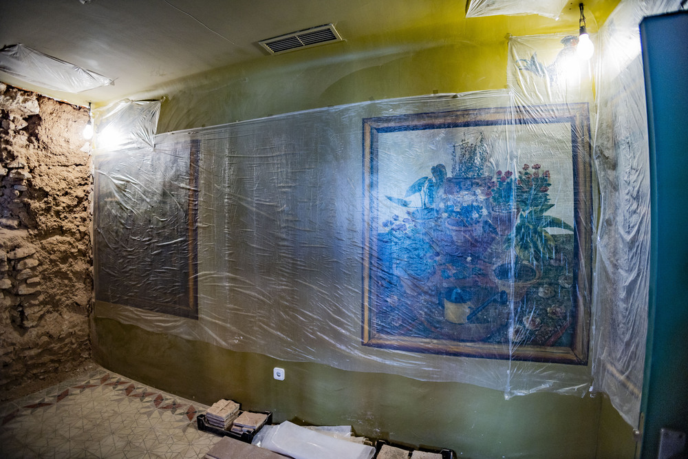 Tomelloso restaura las pinturas murales de Francisco Carretero