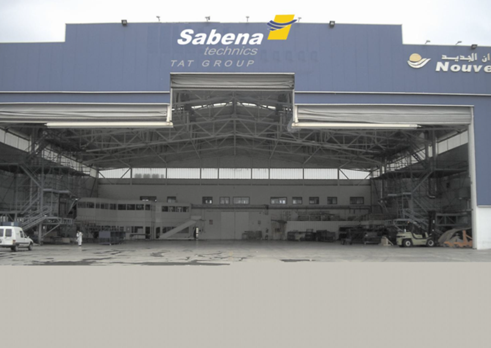 Uno de los centros de Sabena Technics.