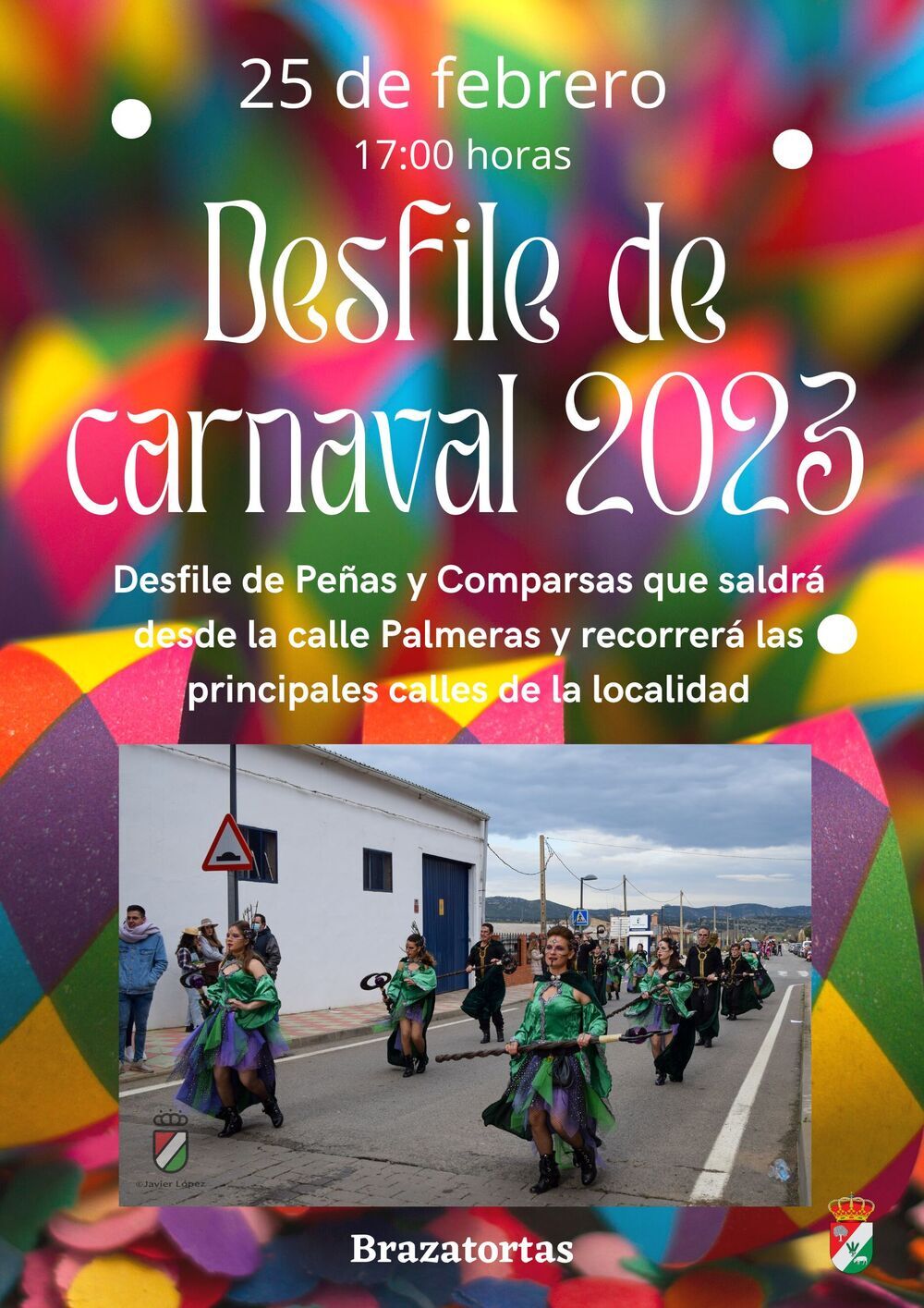 Brazatortas potencia sus actividades de Carnaval