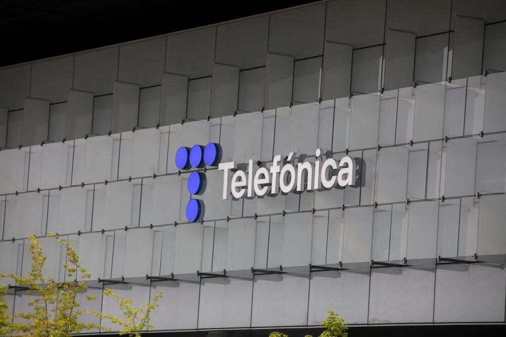 Edificio de la sede de Telefónica.