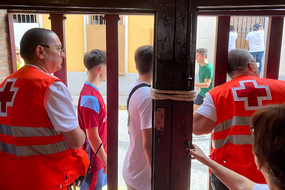 Cruz Roja atendió a 33 personas en la Feria de Almodóvar