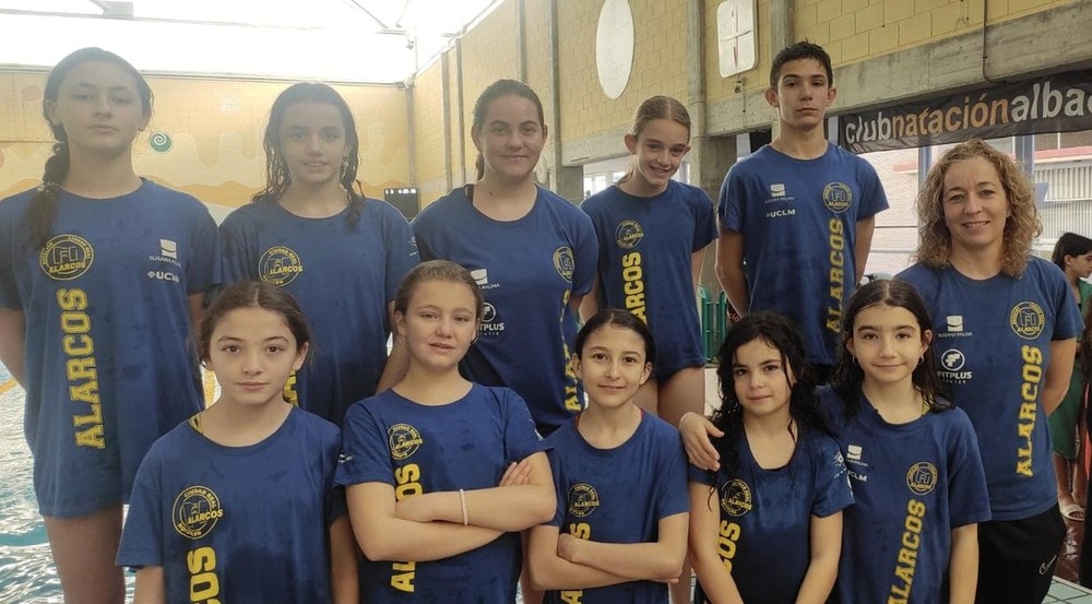 Nadadores participantes por parte del CN Alarcos.
