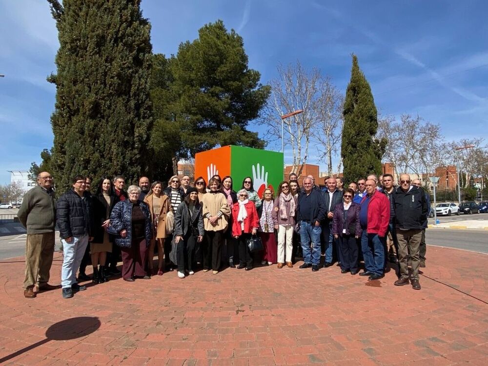 Inaugurado el monumento 'Vida x vida' dedicado a los donantes 