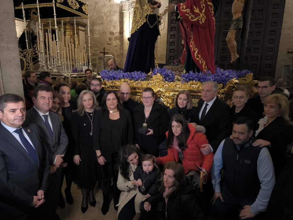 Medalla para la Hermandad del Cristo del Perdón y de las Aguas