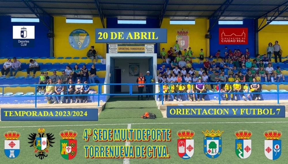 Orientación y fútbol 7 en Torrenueva