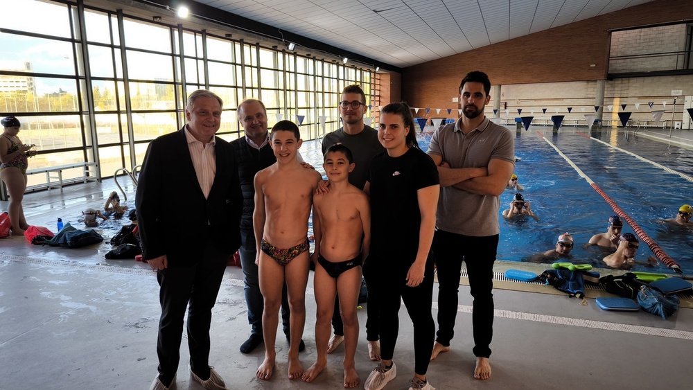 Cañizares felicita a los nadadores del CN Ciudad Real