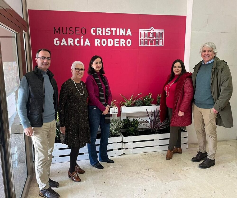 Alumnos de Aspades hacen más verde el Museo García Rodero