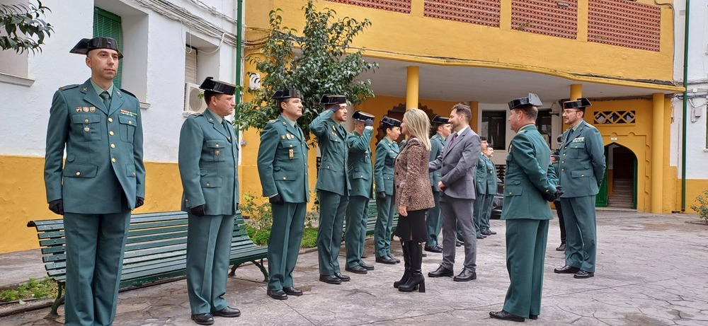 Encuentro institucional de Tolón con Guardia Civil y CNP
