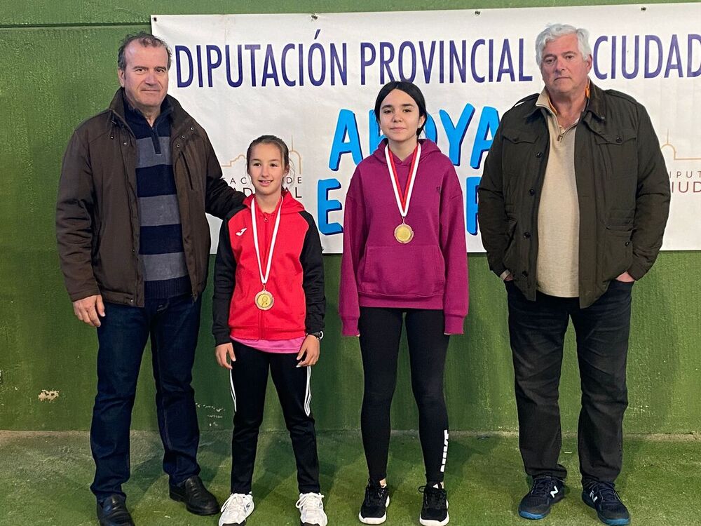 Jugadoras que disputaron la final de consolación.