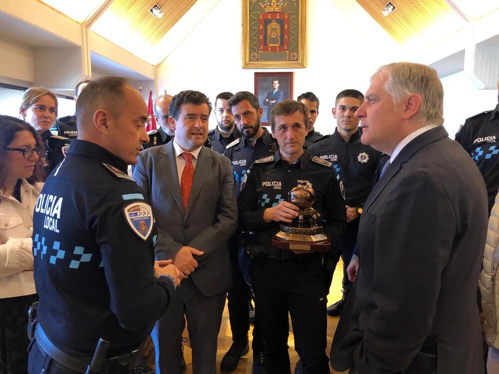 Ciudad Real felicita a la Policía Local por su éxito deportivo