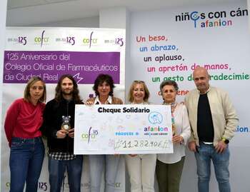 La receta solidaria consigue 11.200 euros para Afanion