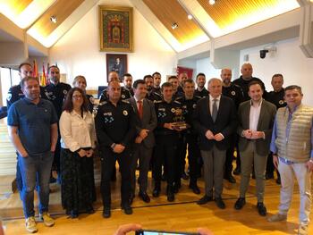 Ciudad Real felicita a la Policía Local por su éxito deportivo