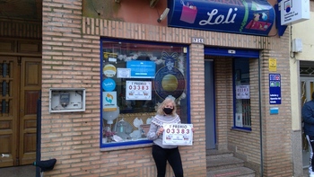 Herencia vende parte del primer premio de Lotería Nacional