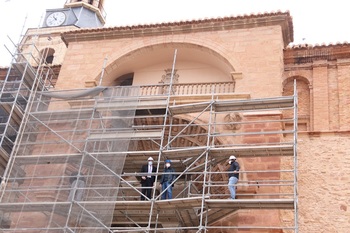 La restauración de la iglesia de la Asunción, al 80%