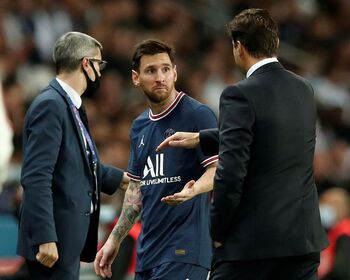 El PSG comunica una lesión de Messi