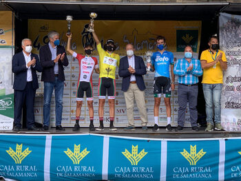 Fernando Tercero sube al podio de la Vuelta a Salamanca