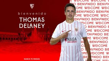 Thomas Delaney refuerza al Sevilla