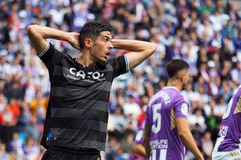 El Valladolid corta la racha de victoria de la Real