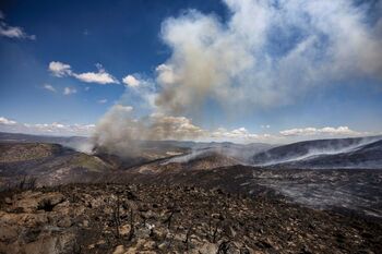 El incendio de Bejís afecta ya a 19.000 hectáreas
