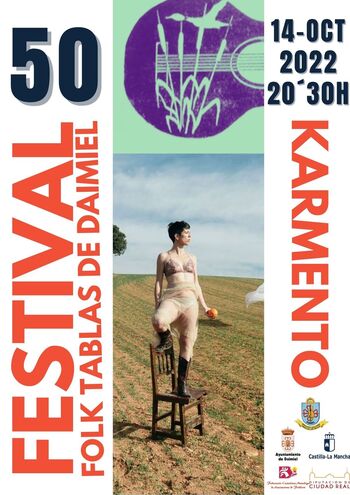 Karmento actuará el Festival Folk Tablas de Daimiel